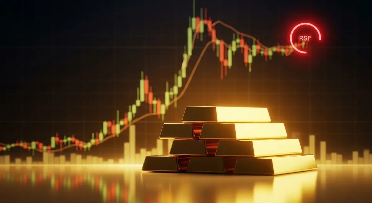 Giá vàng hôm nay 03/03/2026: SJC tăng 2.400.000 đồng/lượng, RSI vùng quá mua — ảnh minh họa