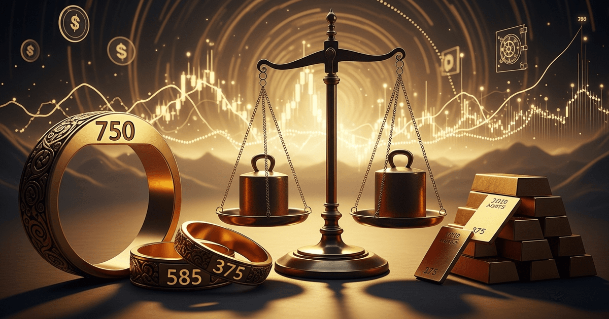 Ký Hiệu Vàng 750, 585, 375 Trên Trang Sức Nghĩa Là Gì? Đọc Nhẫn Vàng Đúng Cách