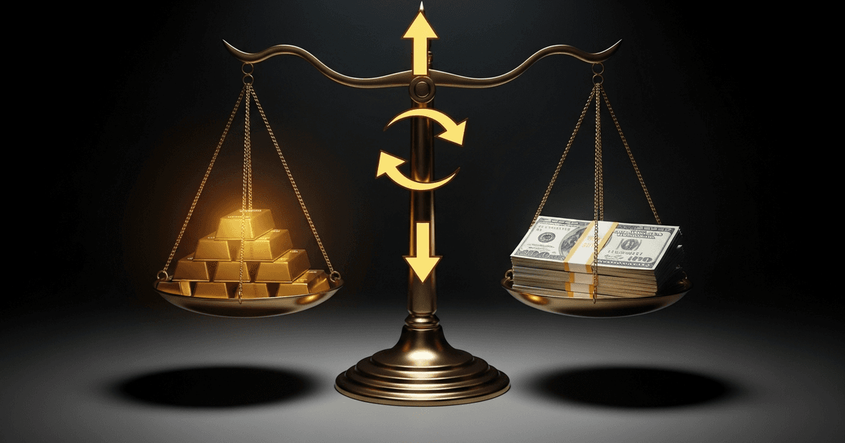 Mối Quan Hệ Vàng và USD: Tại Sao Vàng Tăng Khi Đô La Mỹ Yếu?