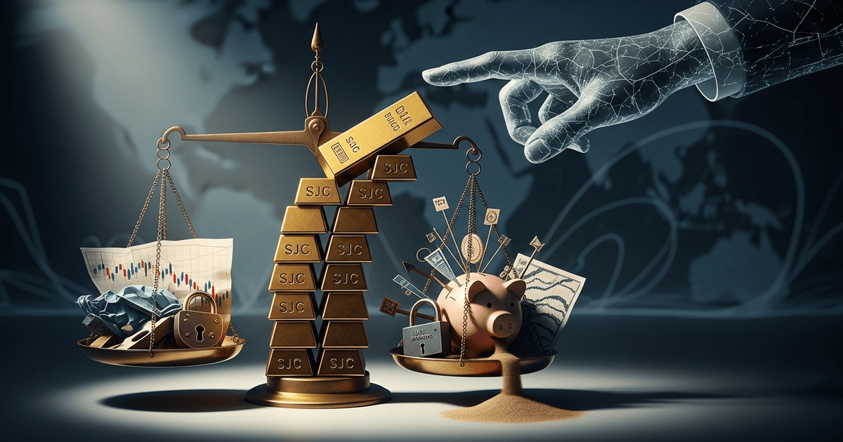 Rủi Ro Khi Đầu Tư Vàng SJC Mà Hầu Hết Người Mua Không Biết