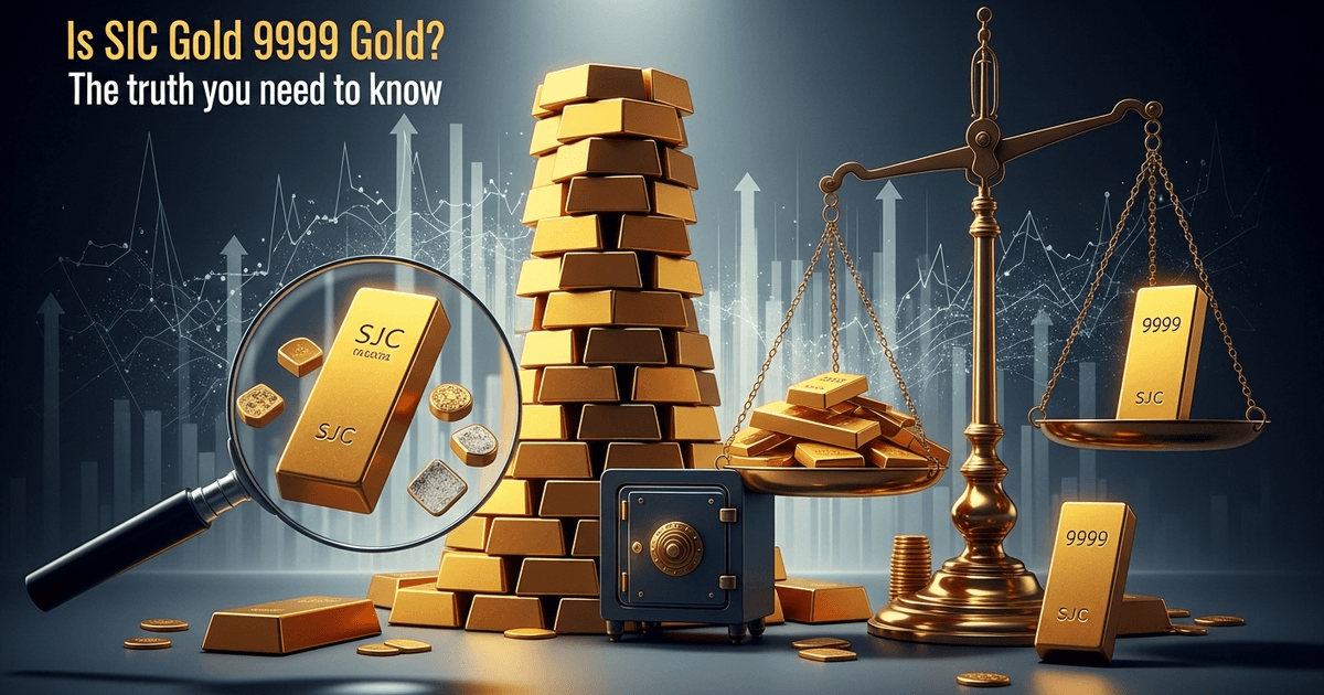 Vàng SJC Có Phải Vàng 9999 Không? Giải Đáp Dứt Điểm