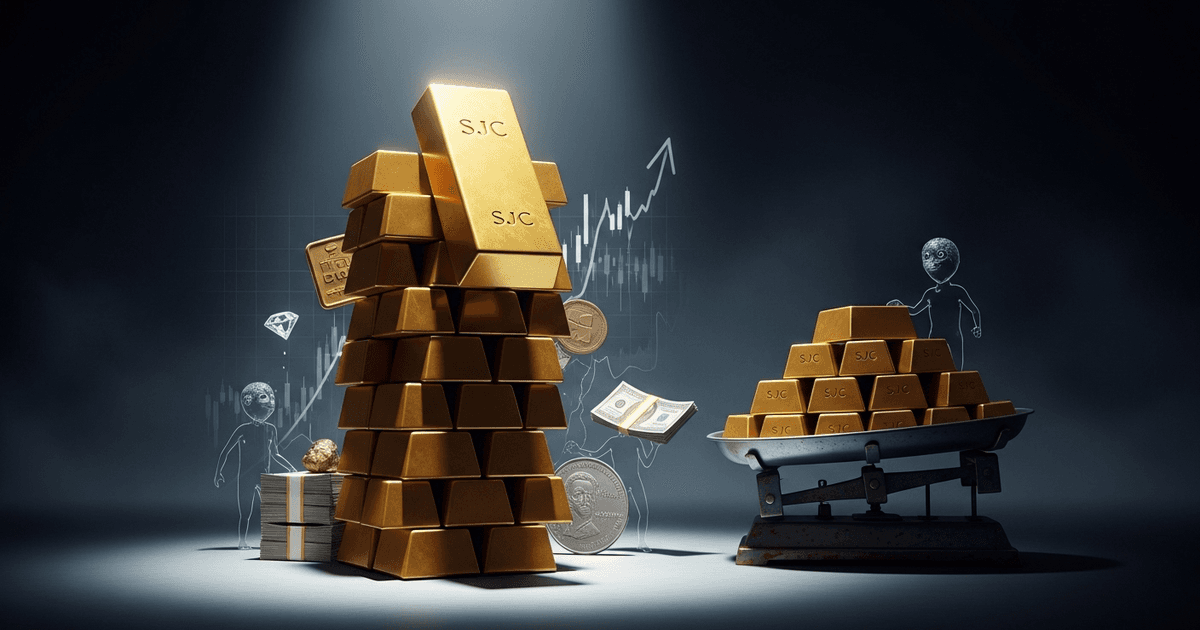 Vàng SJC Là Gì? Vì Sao Giá Luôn Cao Hơn Vàng Thế Giới?