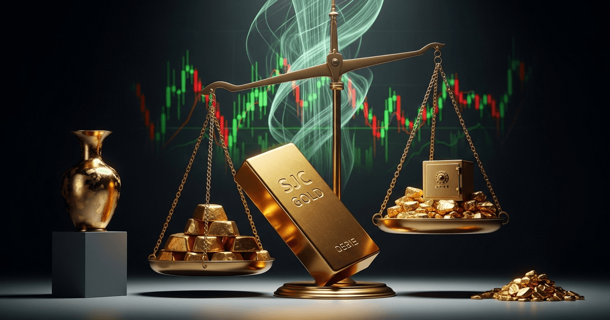 Vàng Thần Tài SJC Là Gì? Có Nên Mua Để Tích Lũy Hay Chỉ Để Trưng Bày?